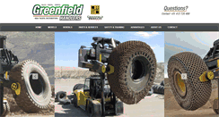 Desktop Screenshot of greenfieldhandlers.com